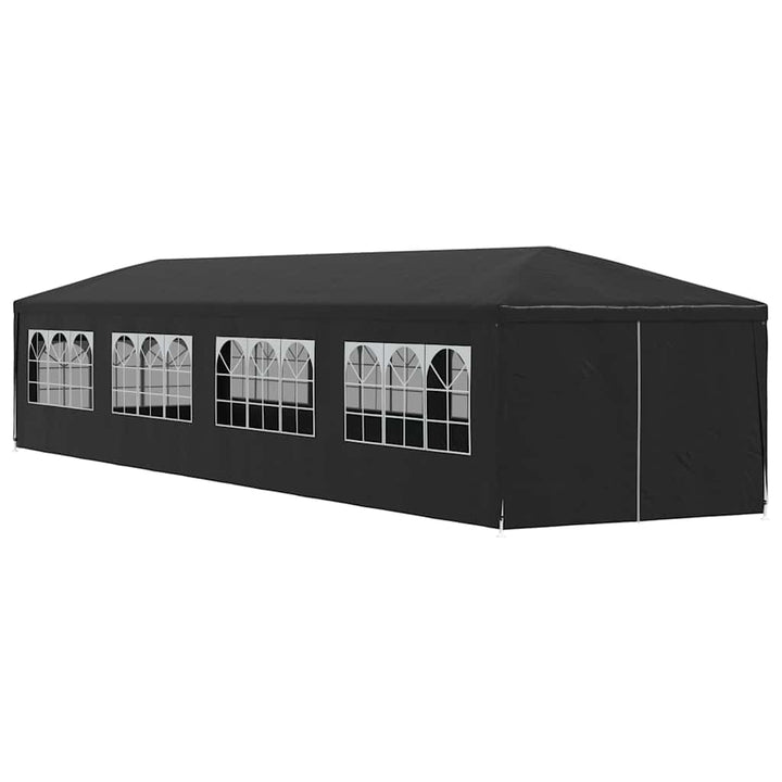festtelt 3 x 12 m antracitgrå