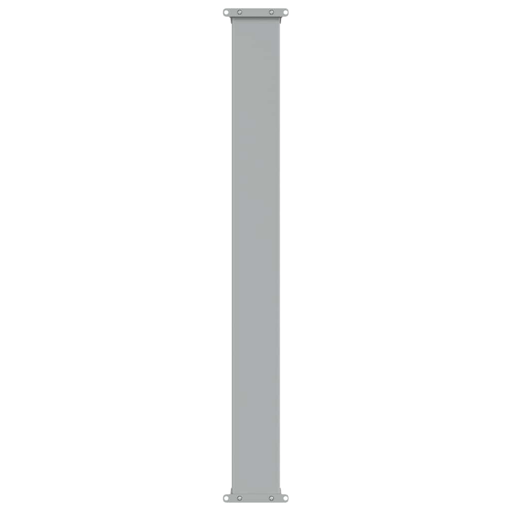 sammenrullelig sidemarkise til terrassen 120 x 300 cm grå