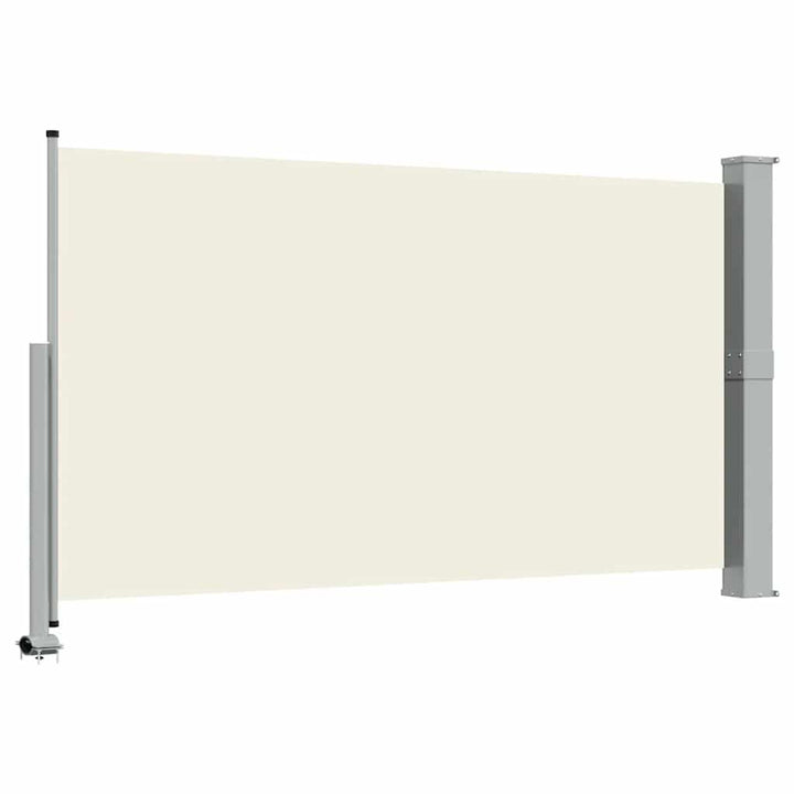 sammenrullelig sidemarkise til terrassen 140 x 300 cm creme