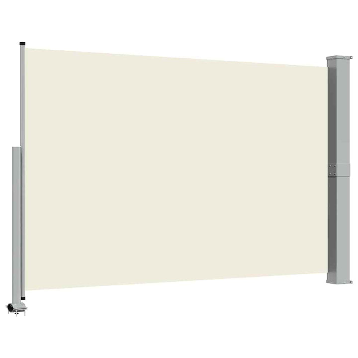 sammenrullelig sidemarkise til terrassen 160 x 300 cm creme