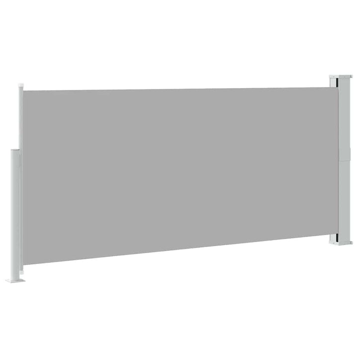 sammenrullelig sidemarkise 140 x 300 cm grå