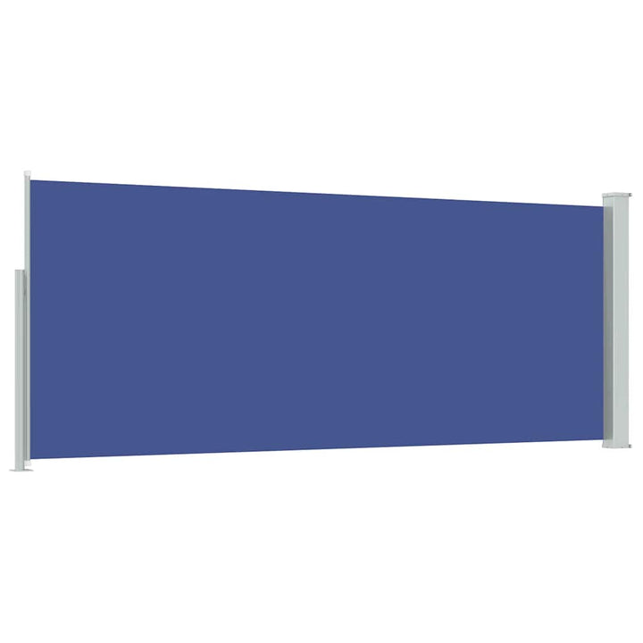 sammenrullelig sidemarkise 120x300 cm blå