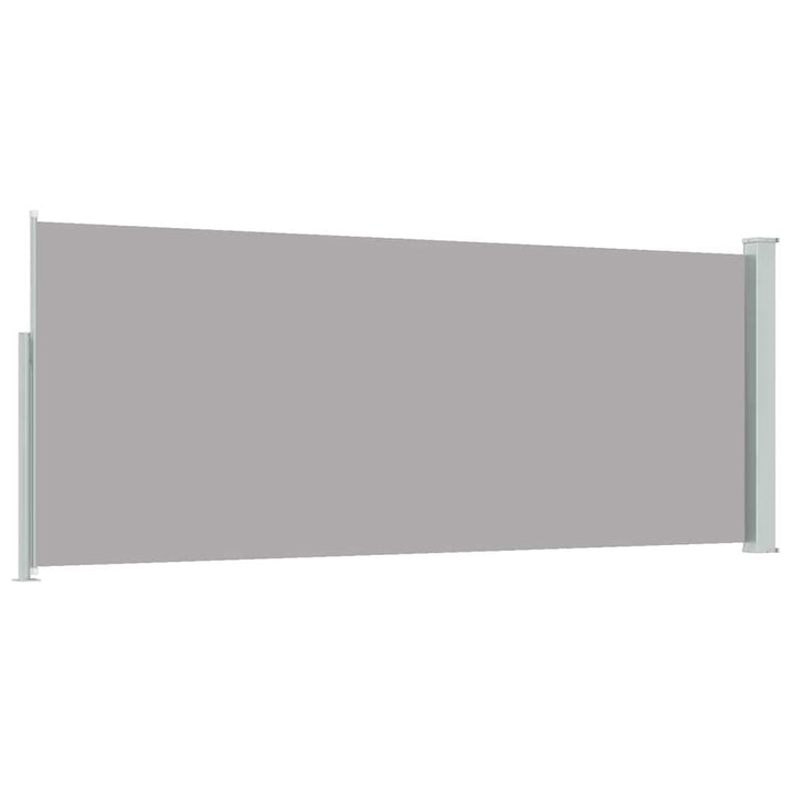 sammenrullelig sidemarkise 120x300 cm grå