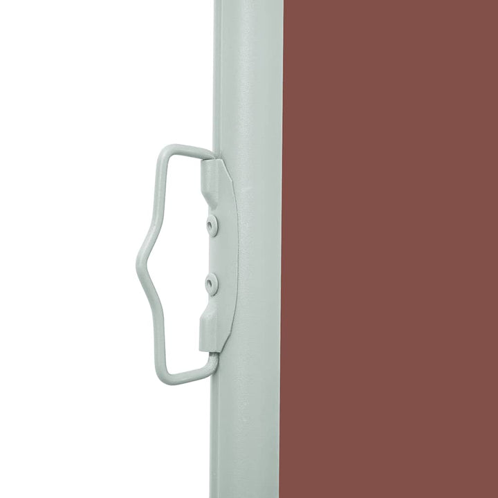 sammenrullelig sidemarkise 120x300 cm brun