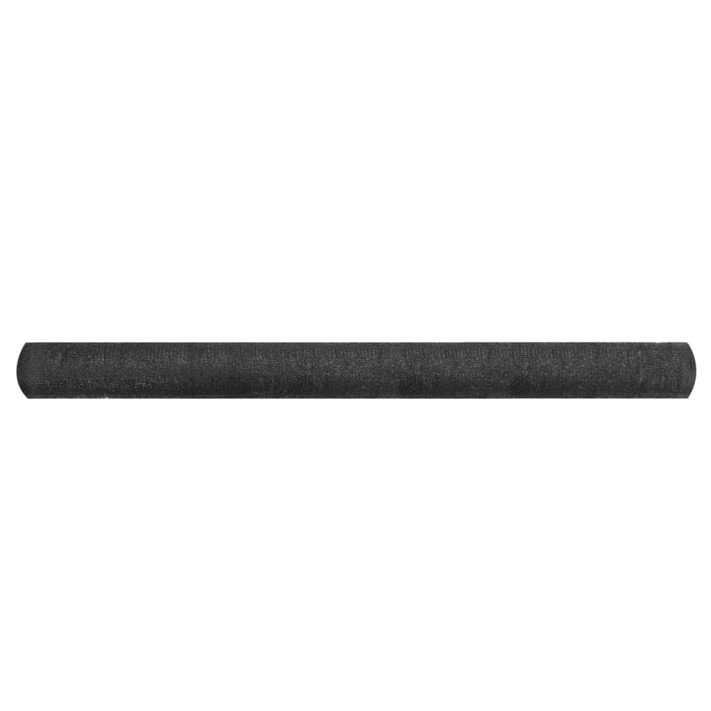 trådnetsskærm HDPE 1,5 x 25 m sort