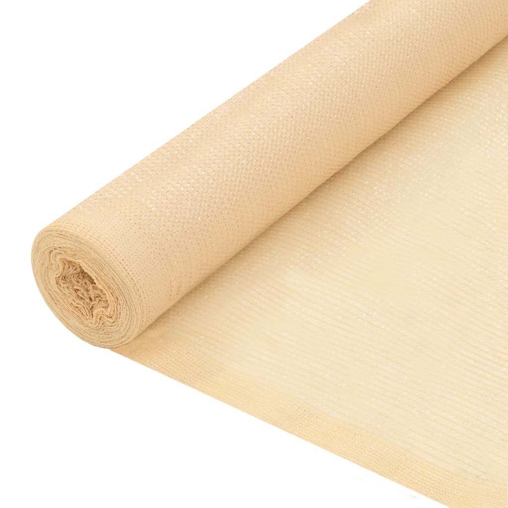 trådnetsskærm HDPE 1,5 x 25 m beige