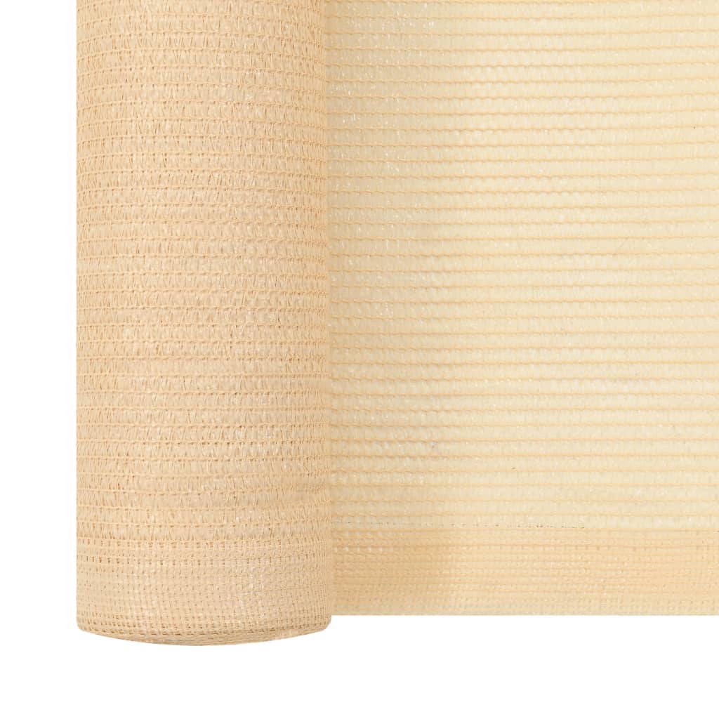 trådnetsskærm HDPE 1,5 x 25 m beige