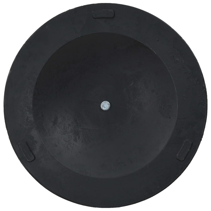 parasolfod rund polyresin 13 kg bronzefarvet