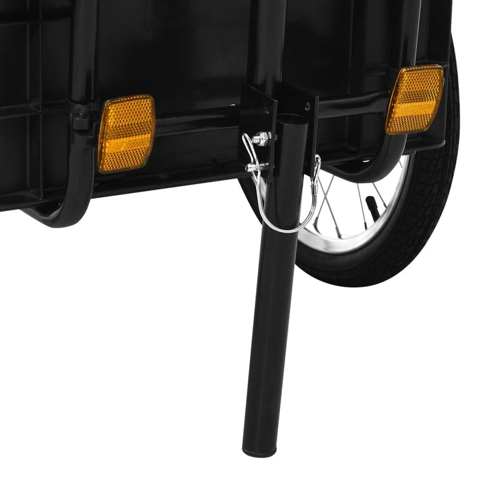 cykeltrailer/trækvogn 155x60x83 cm stål blå