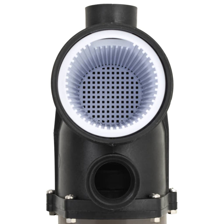 poolpumpe med timer 0,25 HK 8000 l/t. sort