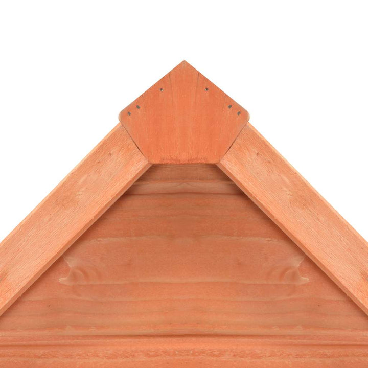 opbevaringsskur til haven 71x60x213 cm træ