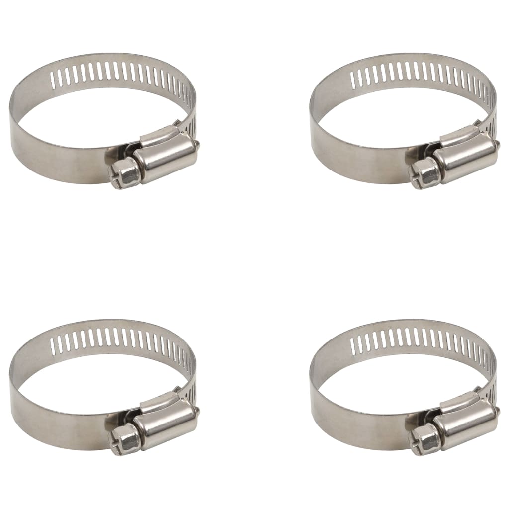 poolslange med klemmer 38 mm 12 m blå