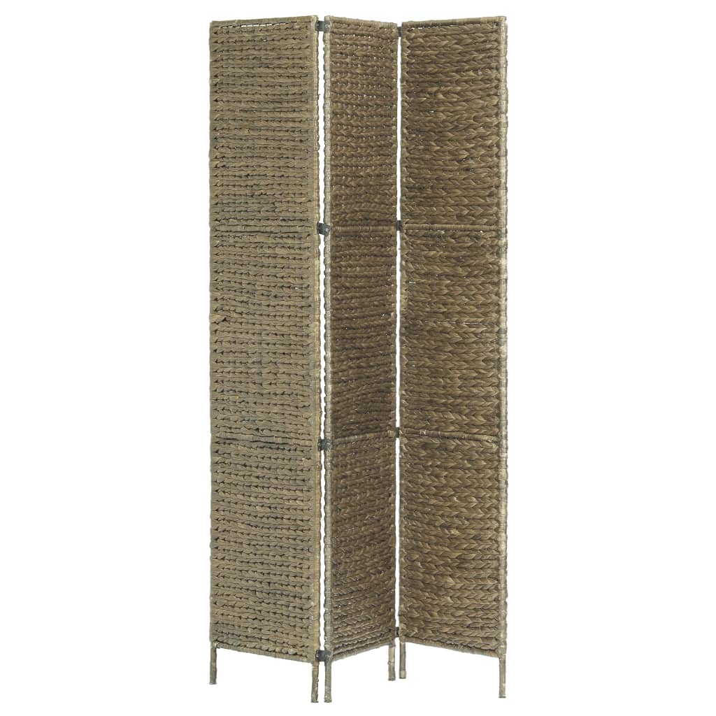 rumdeler med 3 paneler 116 x 160 cm vandhyacint brun