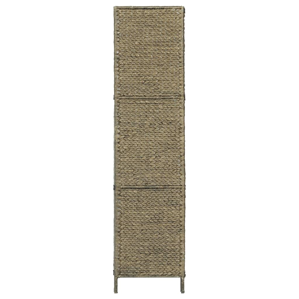rumdeler med 3 paneler 116 x 160 cm vandhyacint brun
