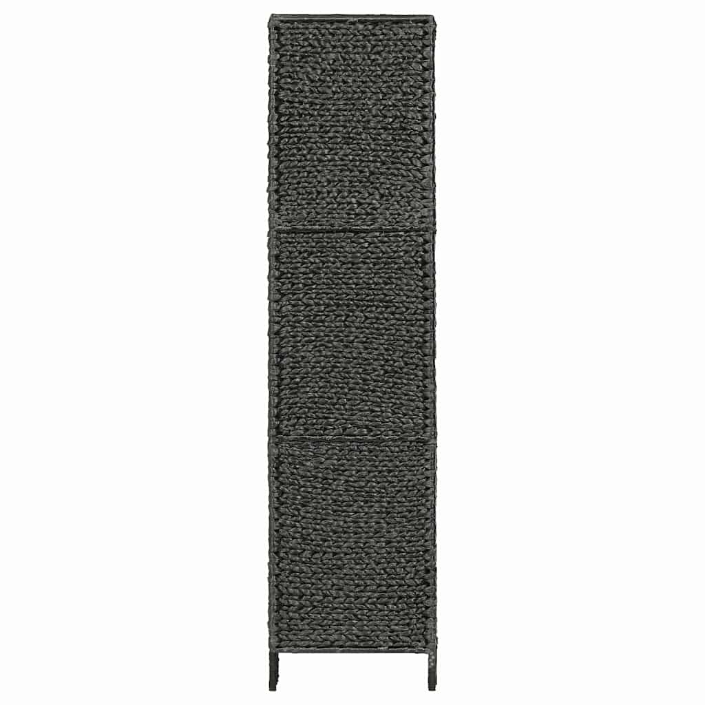 4-panelers rumdeler 154 x 160 cm vandhyacint sort