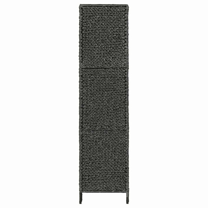 4-panelers rumdeler 154 x 160 cm vandhyacint sort