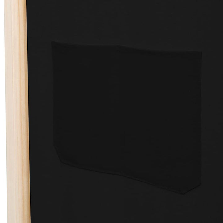 4-panels rumdeler 160 x 170 x 4 cm stof sort