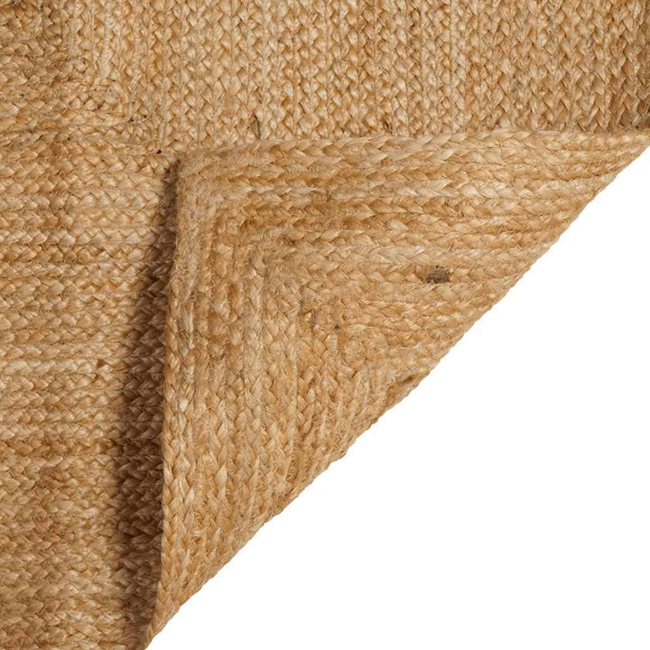 håndlavet tæppe jute 160 x 230 cm naturfarvet