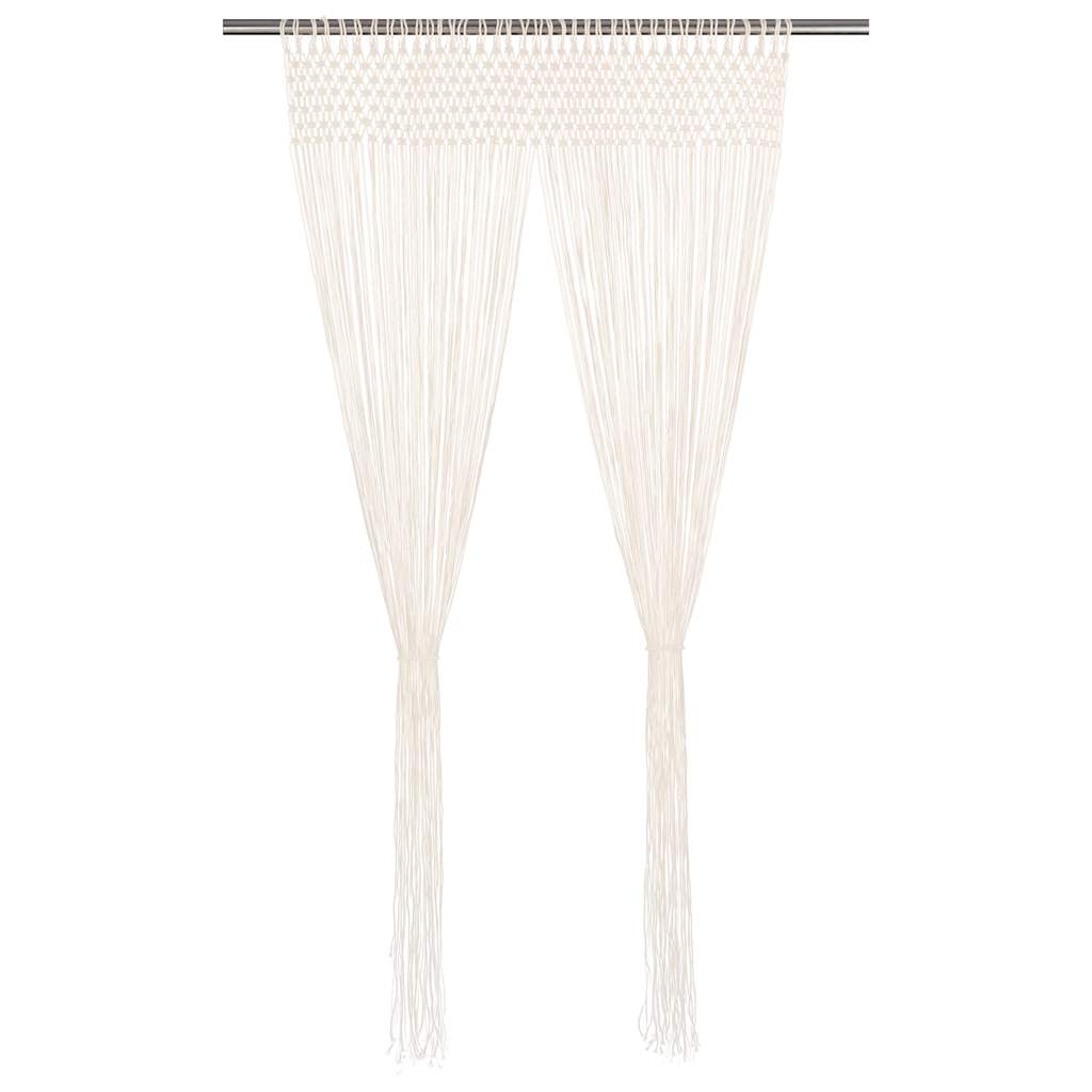 macramégardin 140x240 cm bomuld