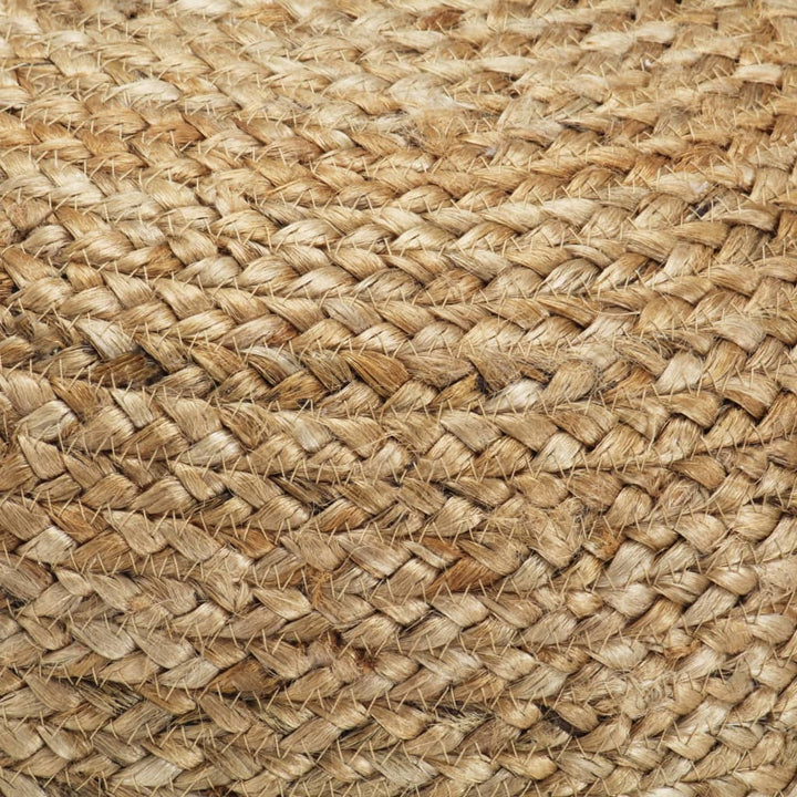 håndlavet puf 45 x 30 jute