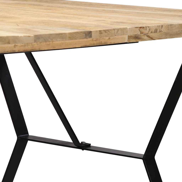 spisebord 180x90x76 cm massivt mangotræ
