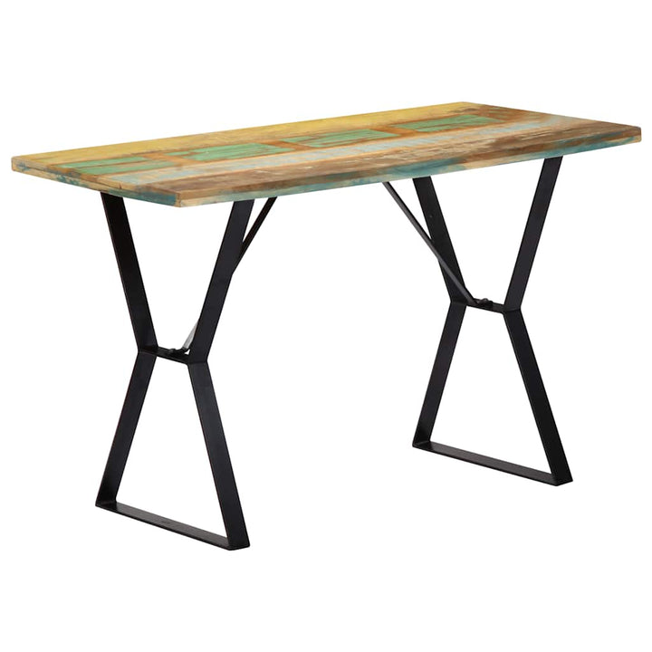 spisebord 120x60x76 cm massivt genbrugstræ