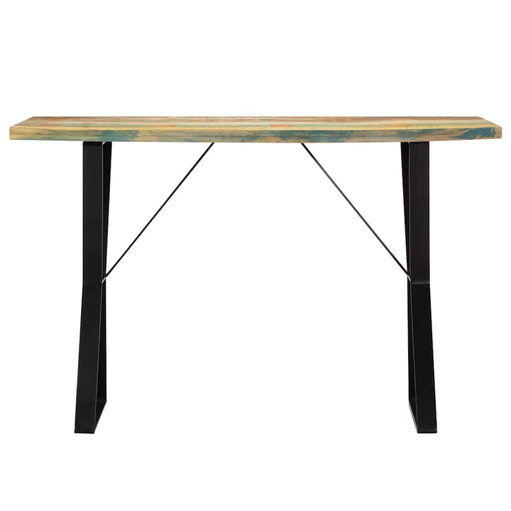 spisebord 120x60x76 cm massivt genbrugstræ