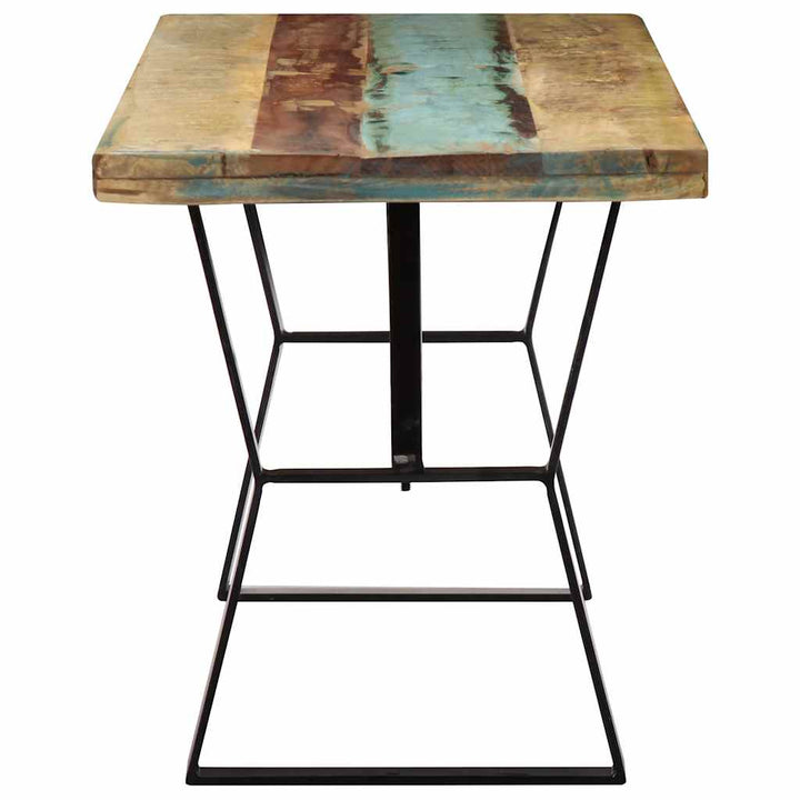 spisebord 120x60x76 cm massivt genbrugstræ