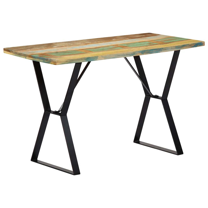spisebord 120x60x76 cm massivt genbrugstræ