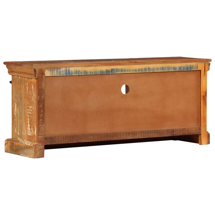 tv-skab 110x30x45 cm massivt genbrugstræ