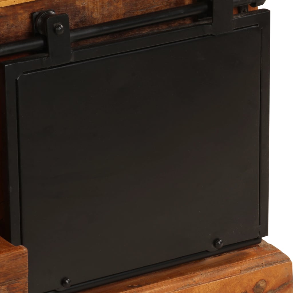 tv-skab 110x30x45 cm massivt genbrugstræ