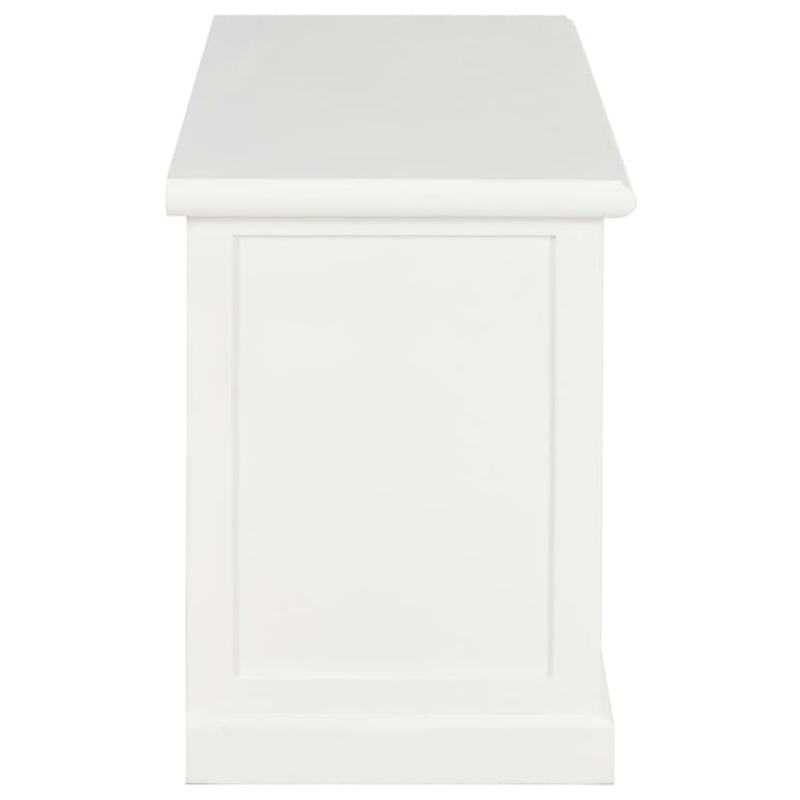 tv-bord 90x30x40 cm træ hvid