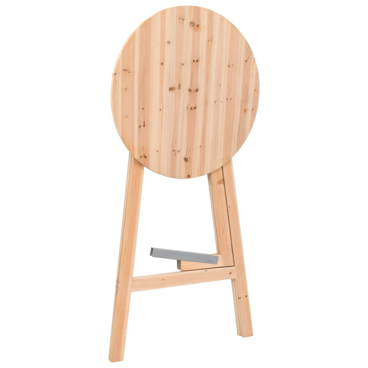 sammenfoldeligt barbord 78 cm grantræ