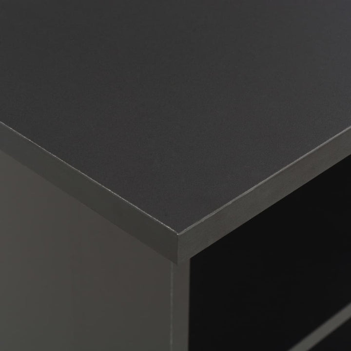 barbord 60x60x110 cm sort