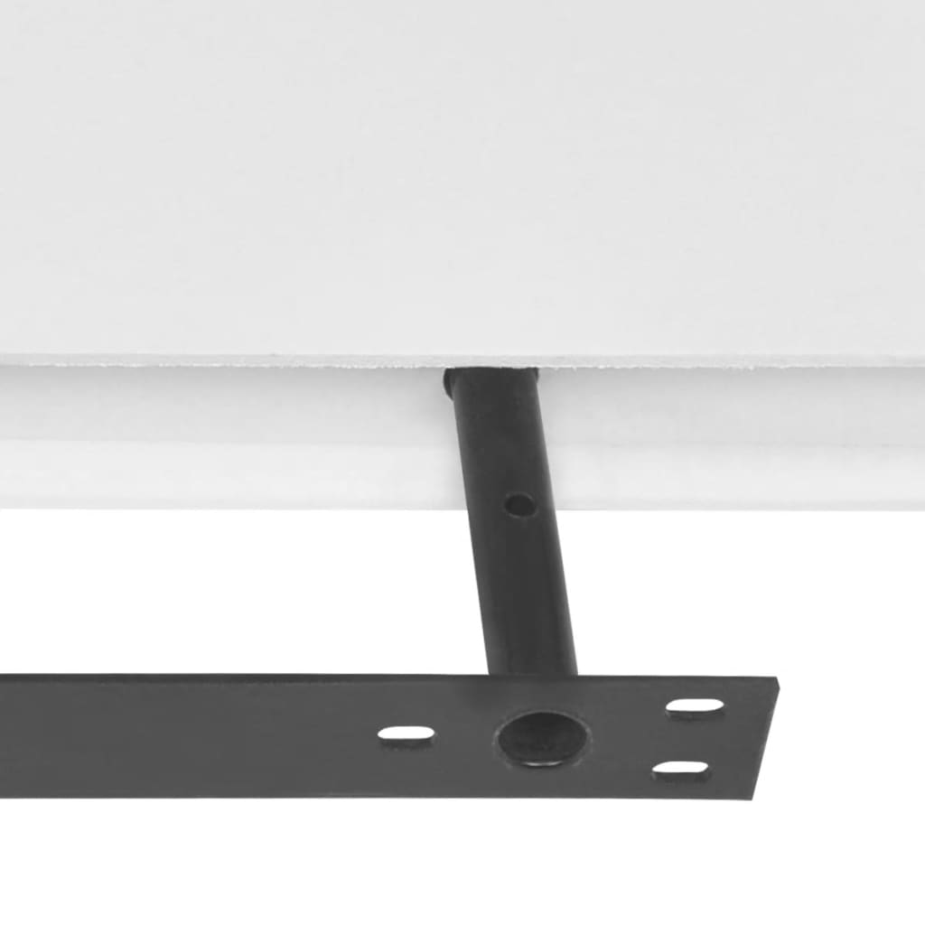 væghylder 4 stk. 60 cm hvid