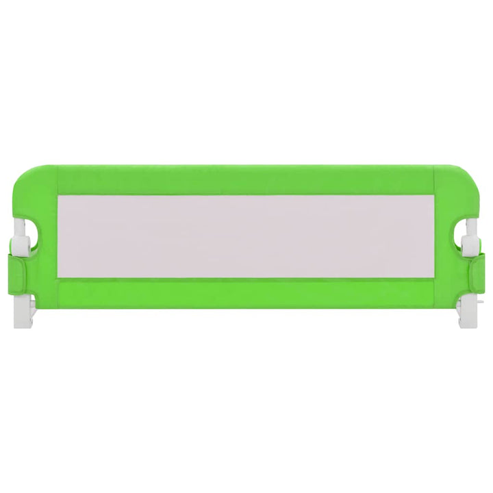 sengegelænder til barneseng 120 x 42 cm polyester grøn