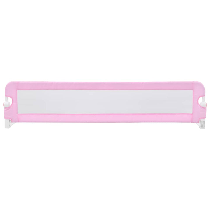 sengegelænder til barneseng 180 x 42 cm polyester pink