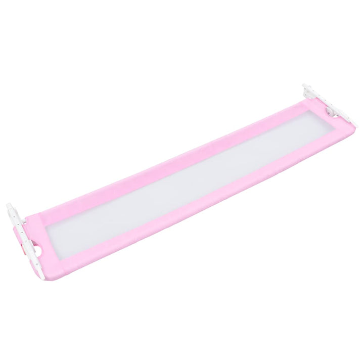 sengegelænder til barneseng 180 x 42 cm polyester pink