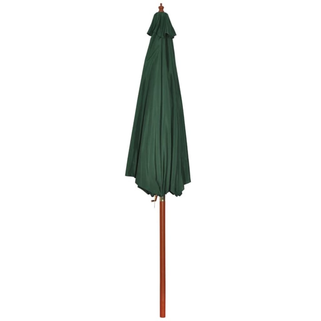 parasol 258 cm grøn