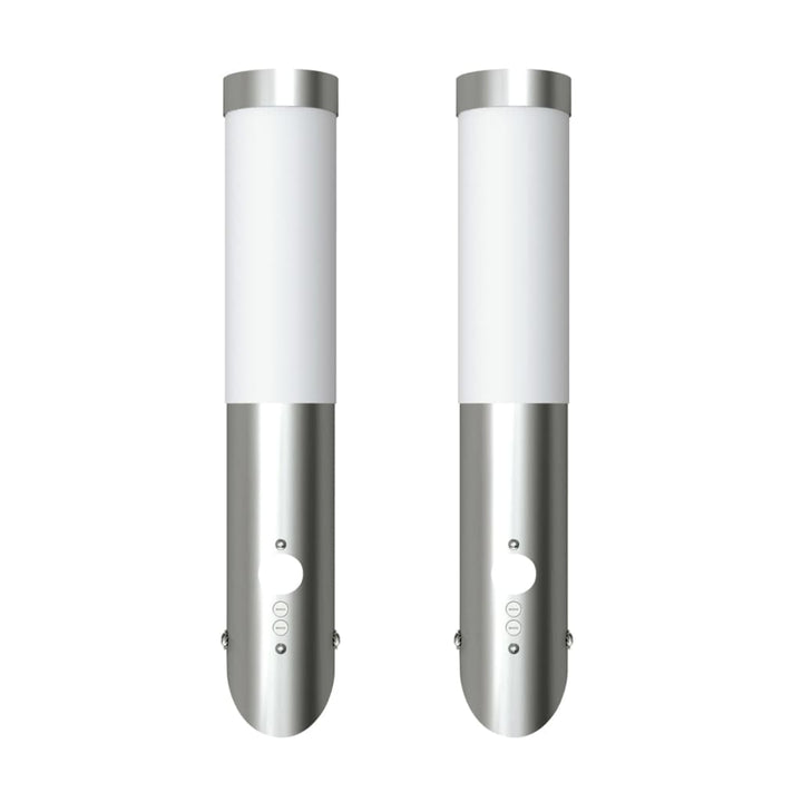 Enego Udendørs væglampe med bevægelsesføler 2-pack