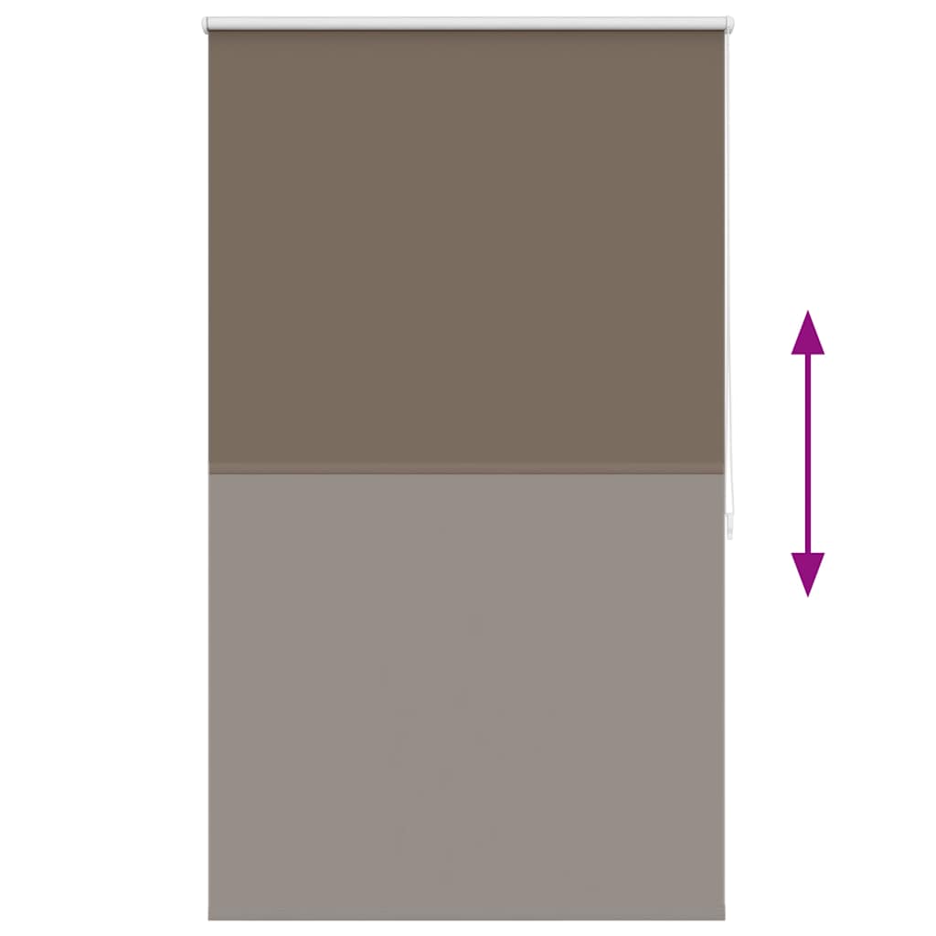 rullegardin mørklægning 84,4x175 cm stofbredde 80 cm kaffe