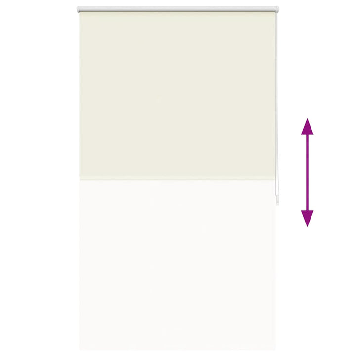 rullegardin mørklægning 104,4x175 cm stofbredde 100 cm off-white