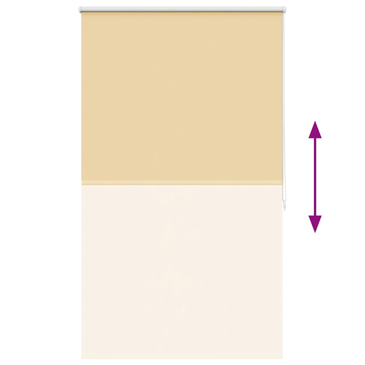 rullegardin mørklægning 124,4x175 cm stofbredde 120 cm beige