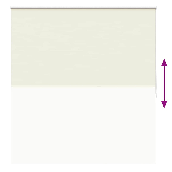 rullegardin mørklægning 164,4x175 cm stofbredde 160 cm off-white