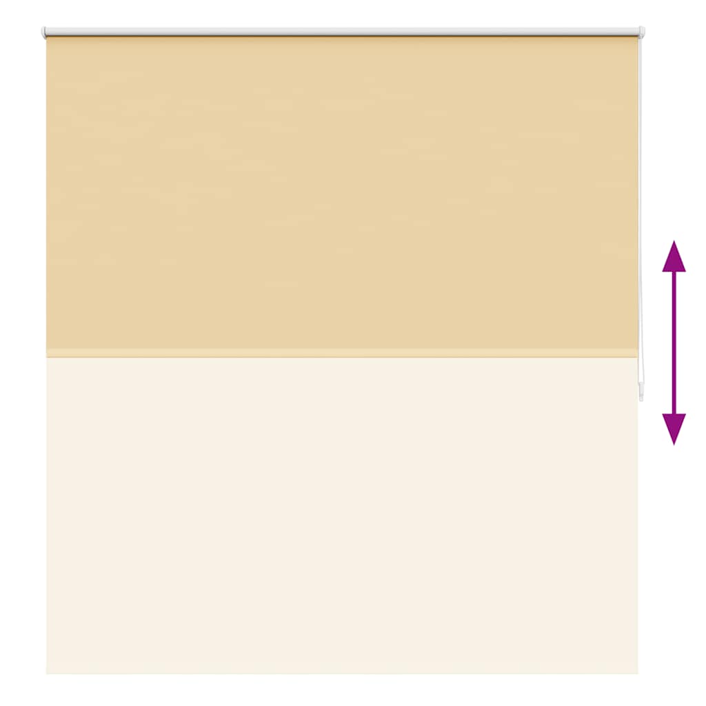 rullegardin mørklægning 164,4x175 cm stofbredde 160 cm beige
