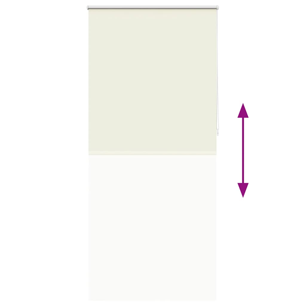 rullegardin mørklægning 84,4x230 cm stofbredde 80 cm off-white