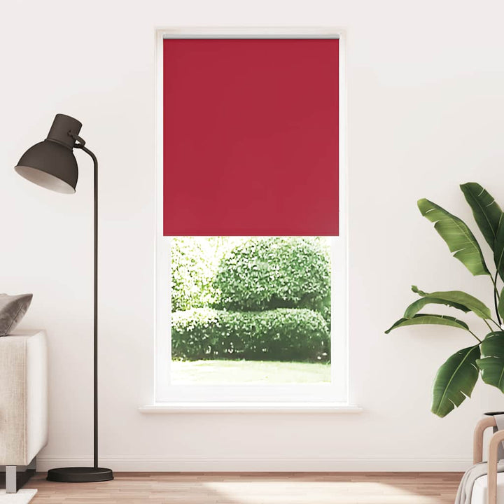 rullegardin mørklægning 84,4x230 cm stofbredde 80 cm rød