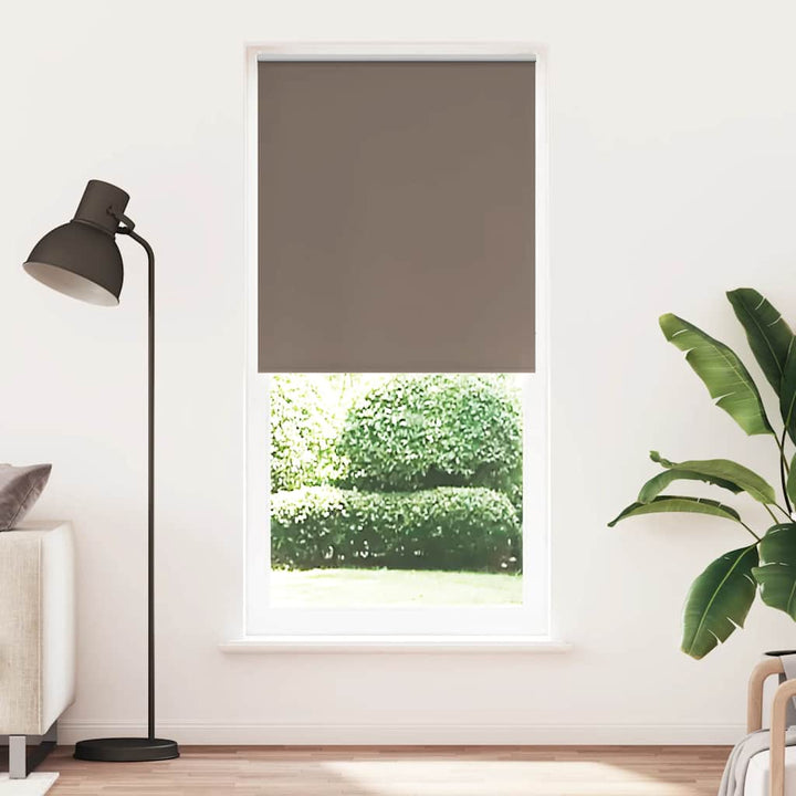 rullegardin mørklægning 124,4x230 cm stofbredde 120 cm kaffe