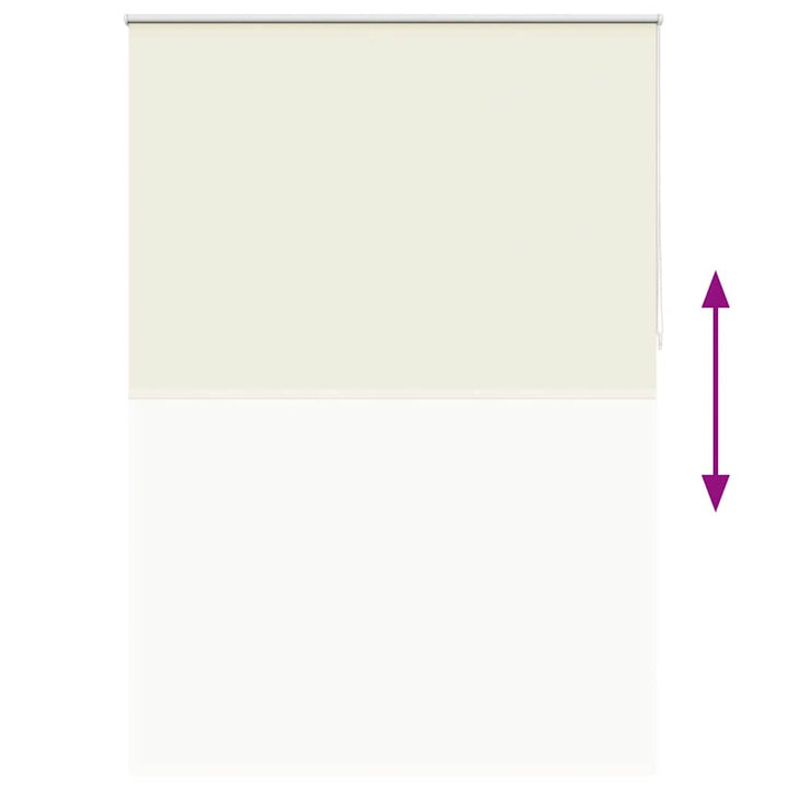 rullegardin mørklægning 144,4x230 cm stofbredde 140 cm off-white