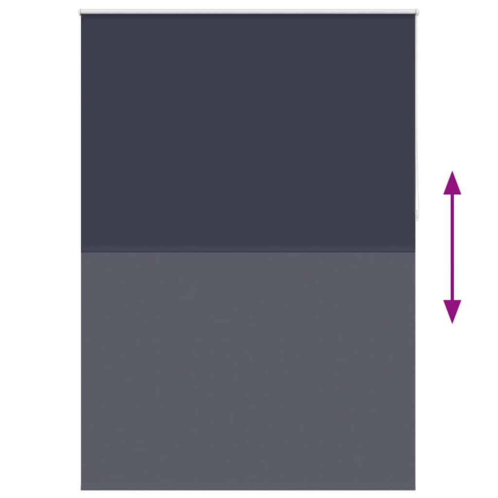 rullegardin mørklægning 144,4x230 cm stofbredde 140 cm marineblå